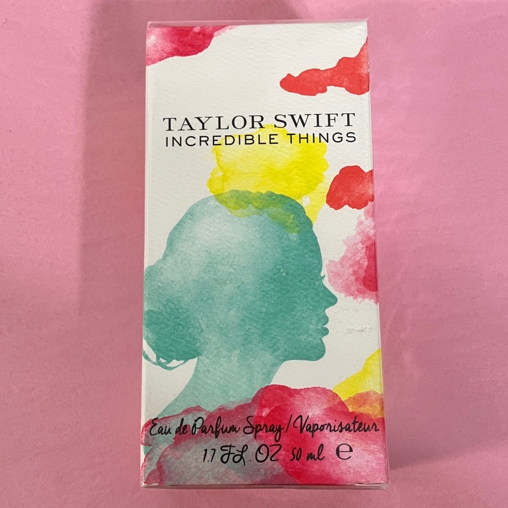 New Taylor Swift Incredible Things Eau de Parfum - Pink and Gold Design. 1.7 oz - Picture 3 of 8